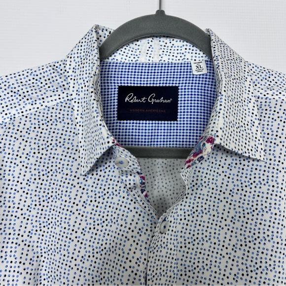 Robert Graham Men’s Long Sleeve Button Down Size XL - Picture 4 of 8
